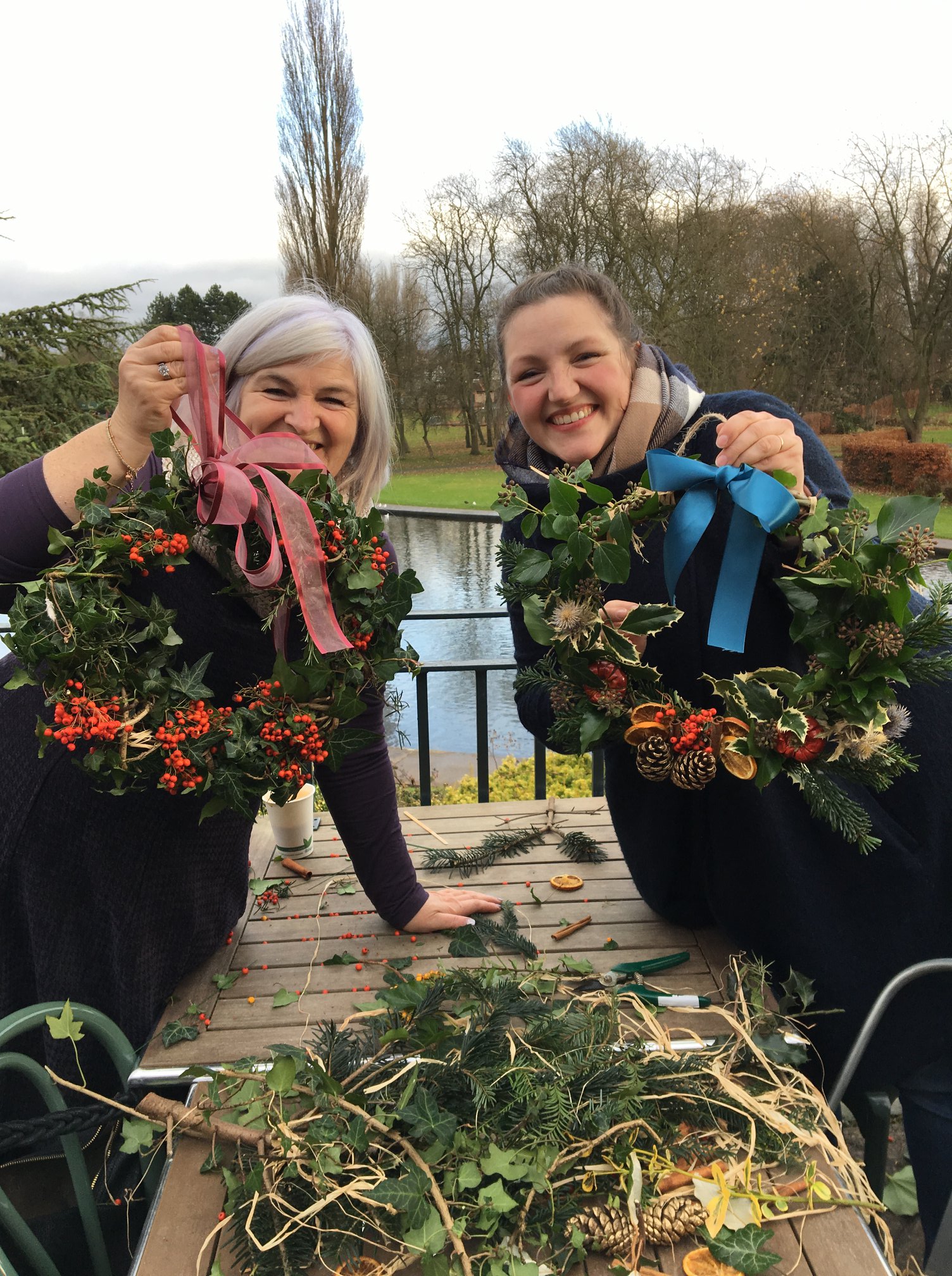Rowntree Park Christmas Wreath making sessions