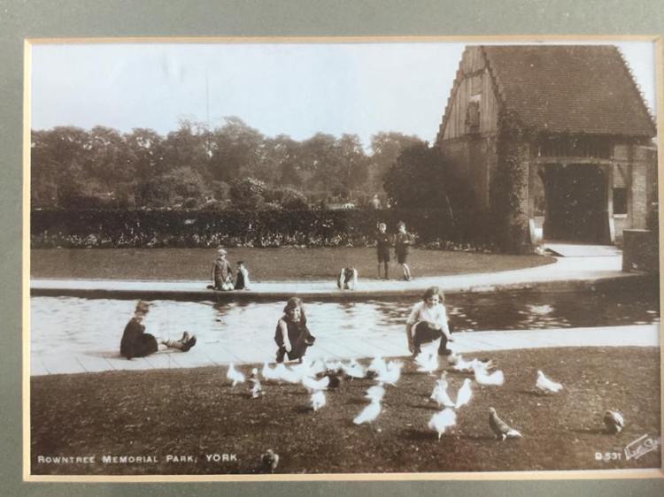 Rowntree Park History Lychgate 1940s