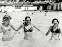 Rowntree Park swimming pool 1970s